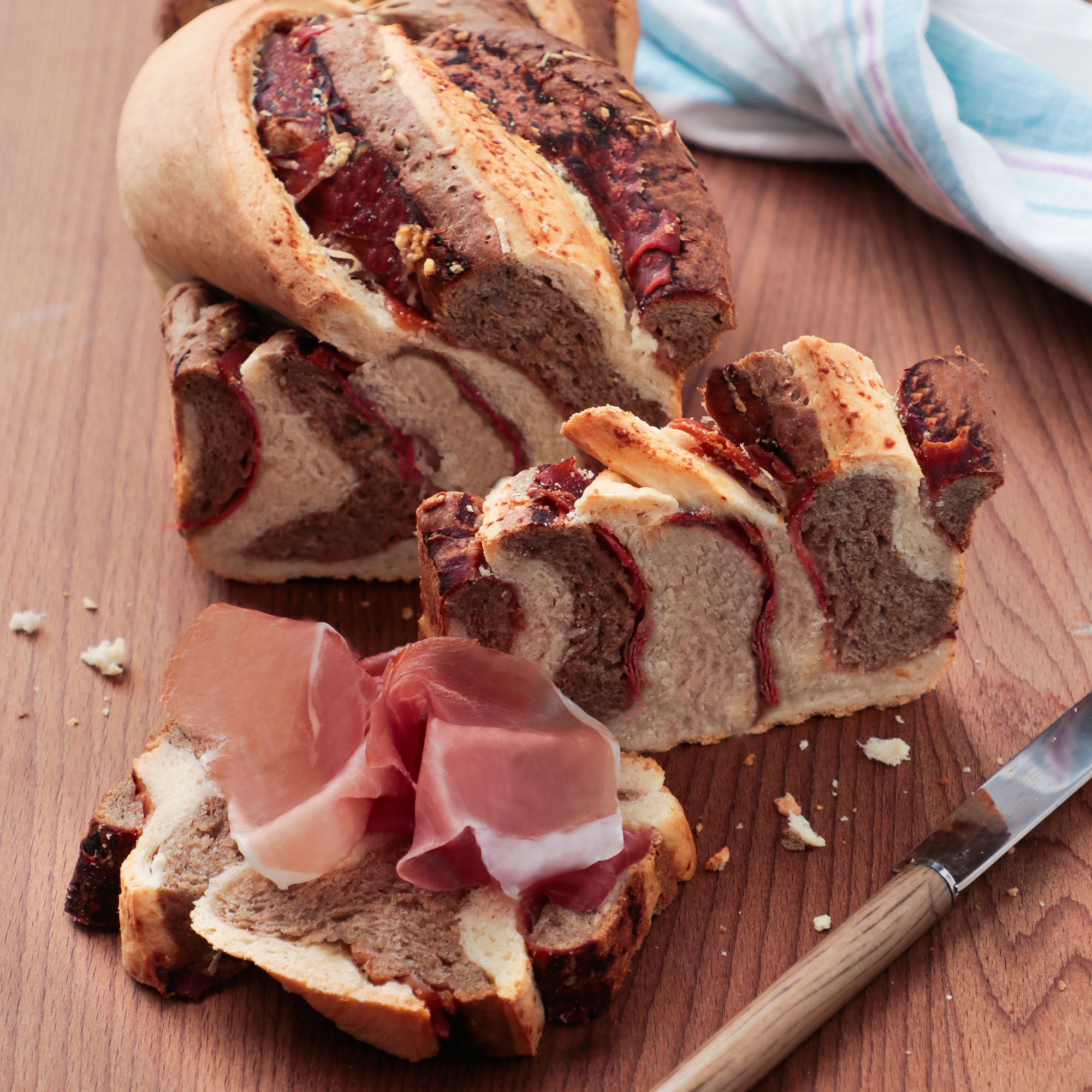 Babka with Parma Ham