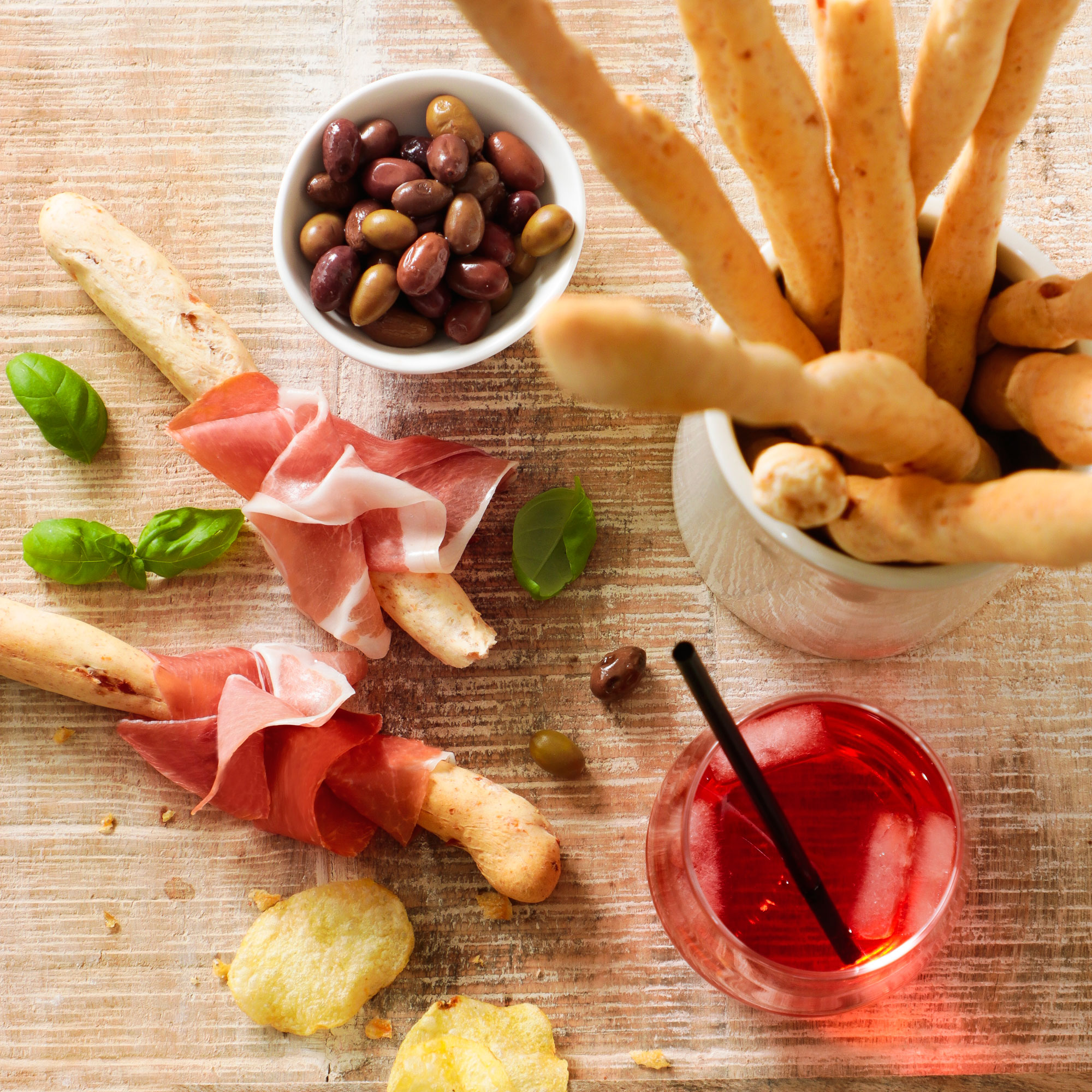 Pecorino cheese and Prosciutto di Parma bread sticks | Consorzio del Prosciutto di Parma