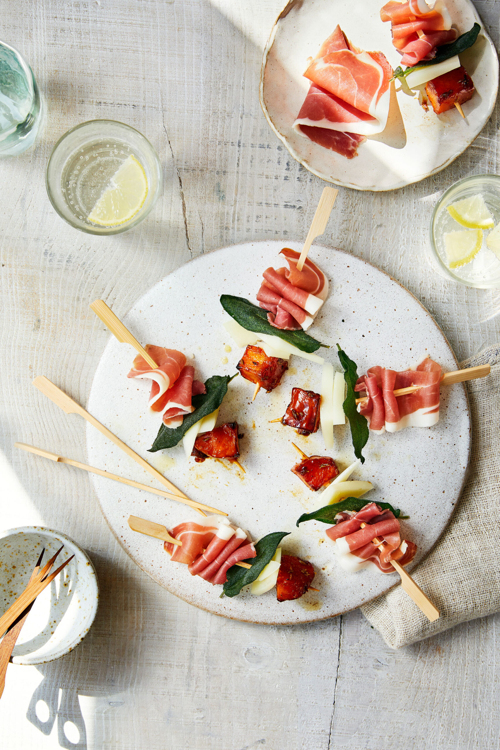 Prosciutto di Parma & Butternut Squash Skewers | Consorzio del Prosciutto di Parma