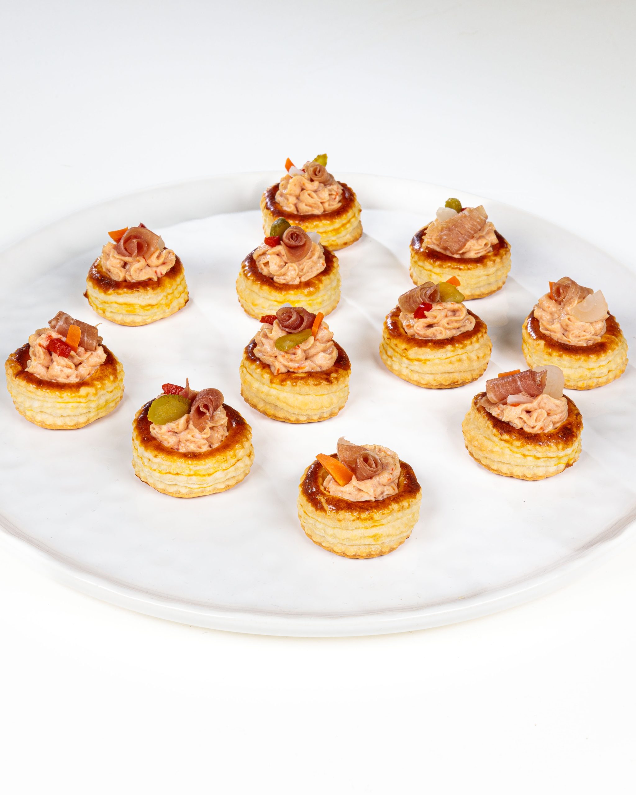 Vol-au-vents with Parma Ham Mousse | Consorzio del Prosciutto di Parma